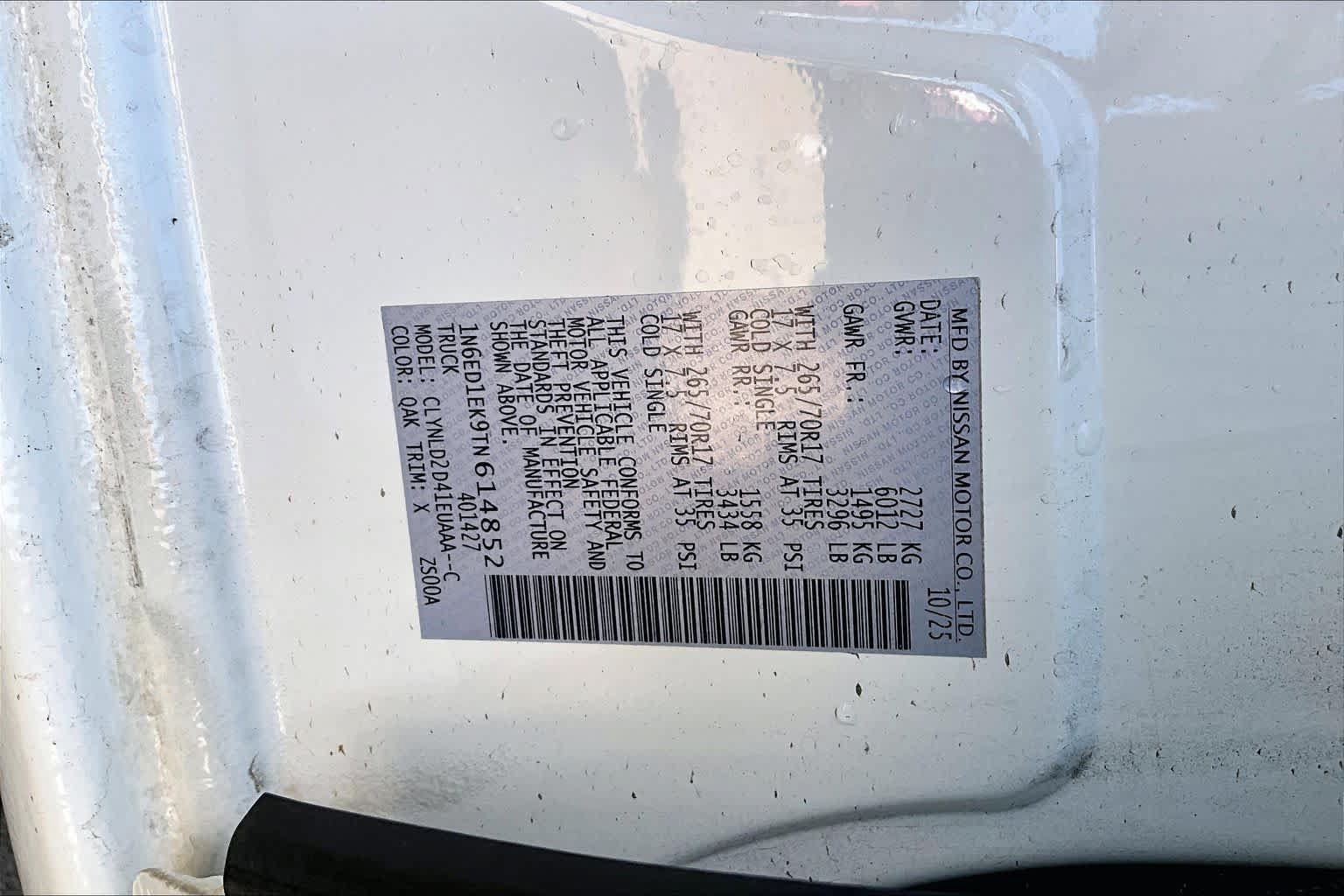 Certified 2026 Nissan Frontier PRO-4X AWD/4WD image 30