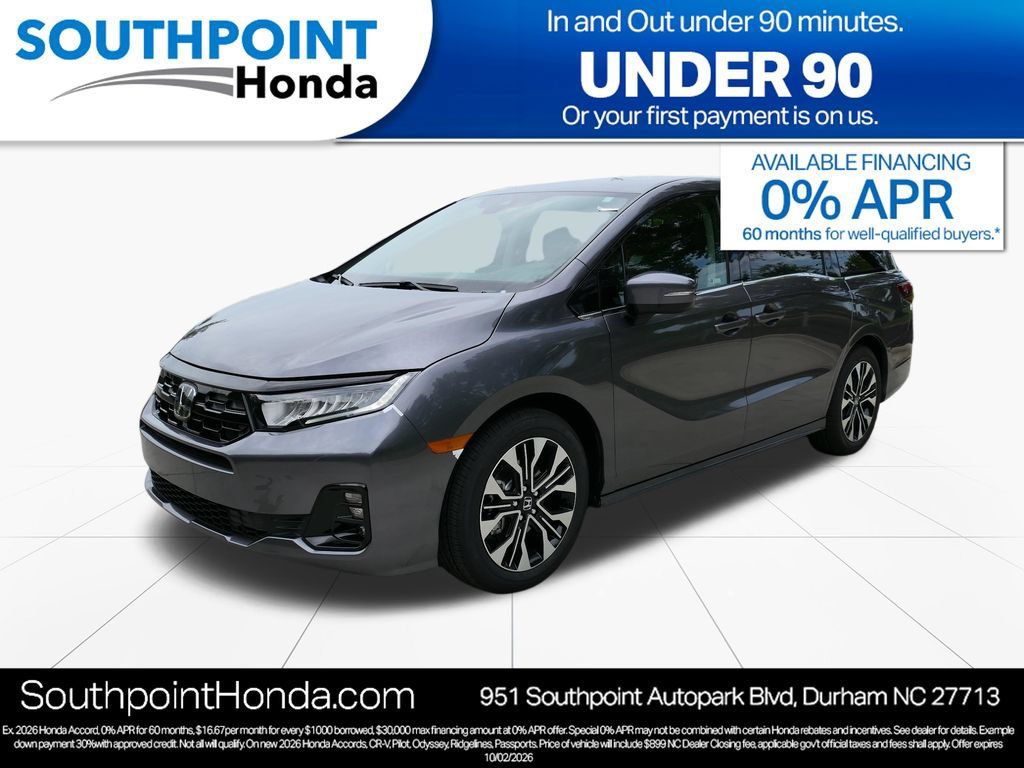 New 2026 Honda Odyssey Elite image 3