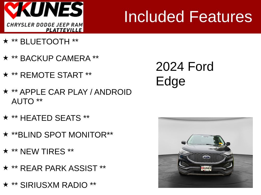 Used 2024 Ford Edge SEL AWD/4WD image 2