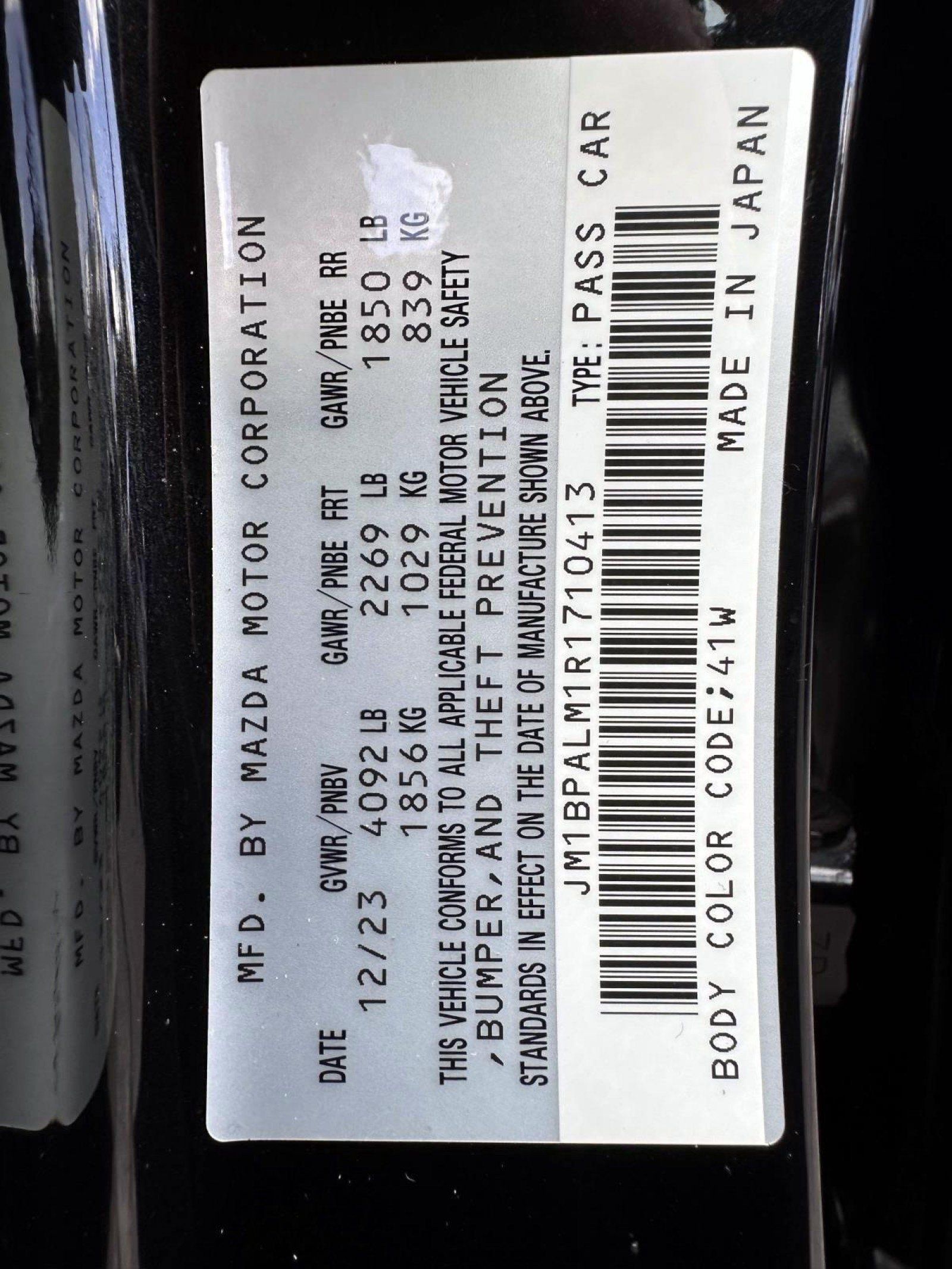 Used 2024 MAZDA MAZDA3 s FWD image 30