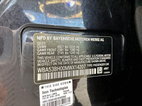 Used 2021 BMW 530i w/ M Sport Package RWD image 35