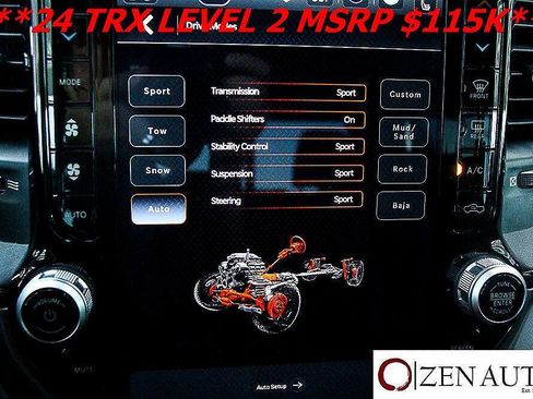Used 2024 RAM 1500 TRX w/ TRX Level 2 Equipment Group AWD/4WD image 22