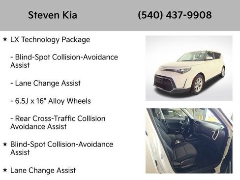 Used 2025 Kia Soul LX w/ LX Technology Package FWD image 8