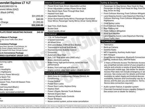 Used 2024 Chevrolet Equinox LT AWD/4WD image 4