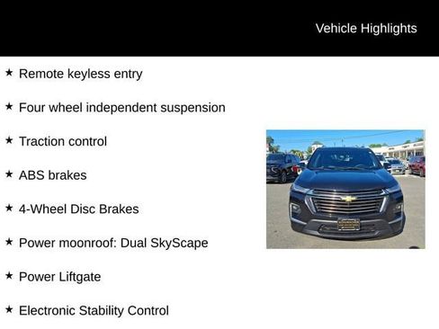 Used 2023 Chevrolet Traverse High Country AWD/4WD image 21