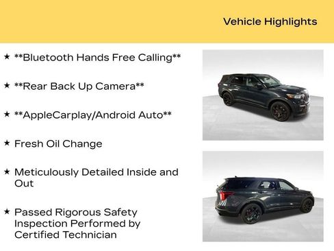 Used 2022 Ford Explorer ST w/ Equipment Group 401A AWD/4WD image 32