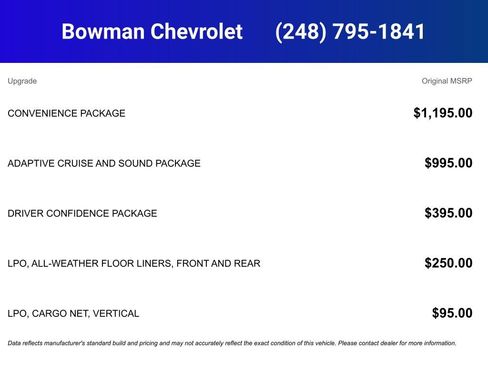 New 2025 Chevrolet TrailBlazer ACTIV w/ Convenience Package image 4