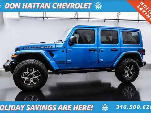 Used 2021 Jeep Wrangler Unlimited Rubicon image 2