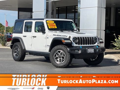 Used 2024 Jeep Wrangler Unlimited Rubicon 4xe AWD/4WD image 1