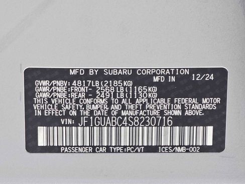 Used 2025 Subaru Impreza 2.0i image 29