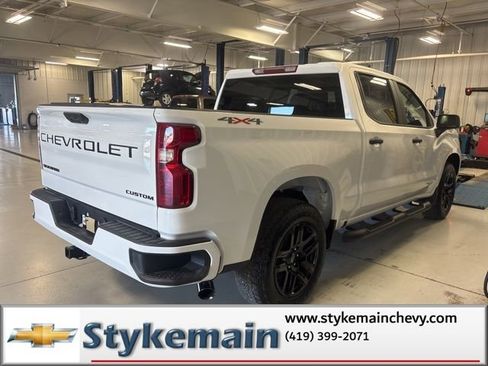 New 2026 Chevrolet Silverado 1500 Custom w/ Turbomax Blackout Package AWD/4WD image 6