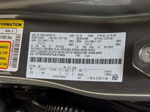 New 2026 Ford Ranger XLT w/ Equipment Group 301A High AWD/4WD image 29