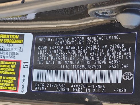 Used 2023 Toyota Camry LE image 26