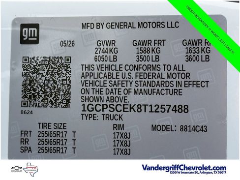 New 2026 Chevrolet Colorado LT w/ LT Convenience Package RWD image 23