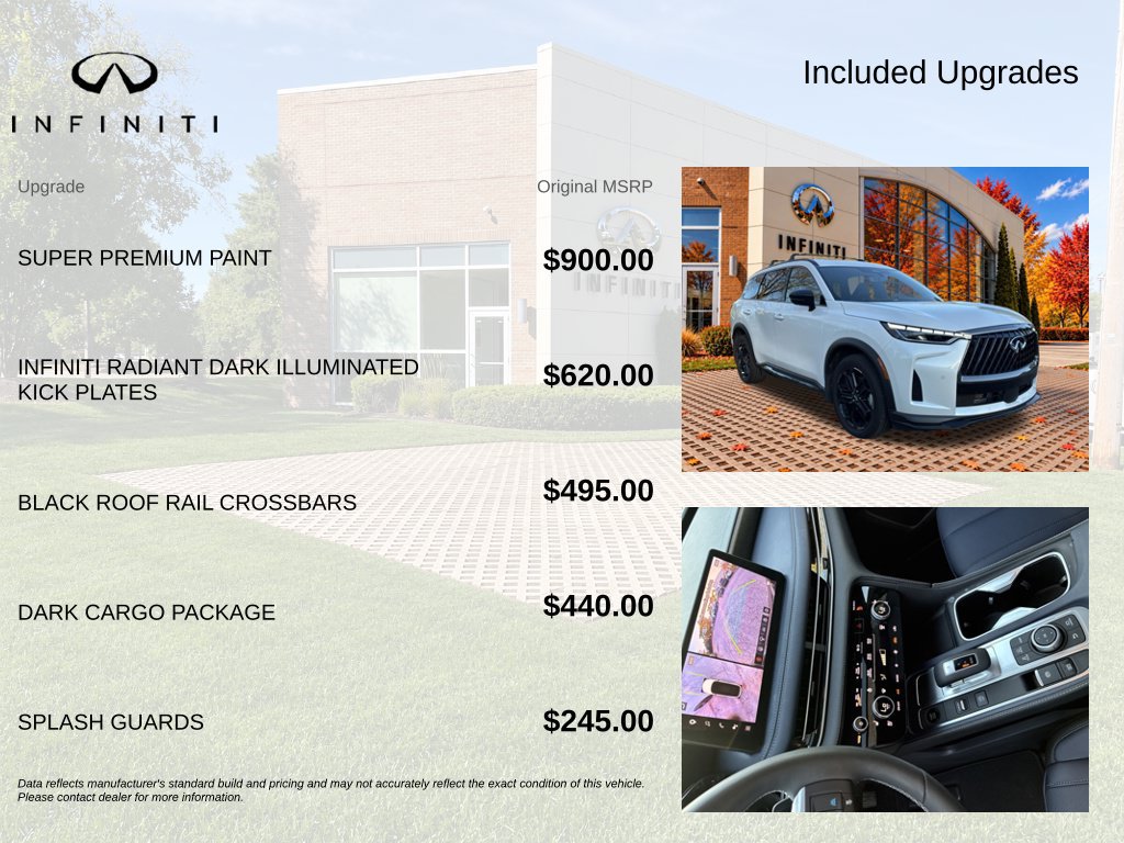 Used 2026 INFINITI QX60 Sport w/ Dark Cargo Package AWD/4WD image 6