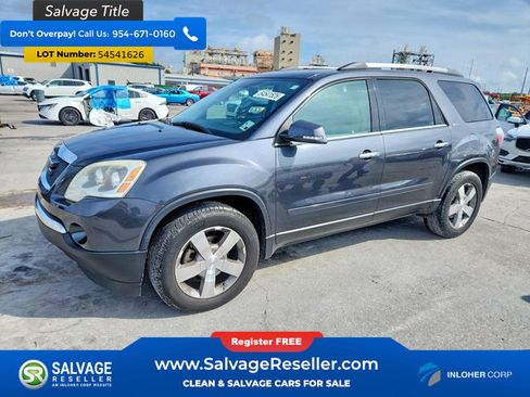 Used 2012 GMC Acadia SLT FWD image 1