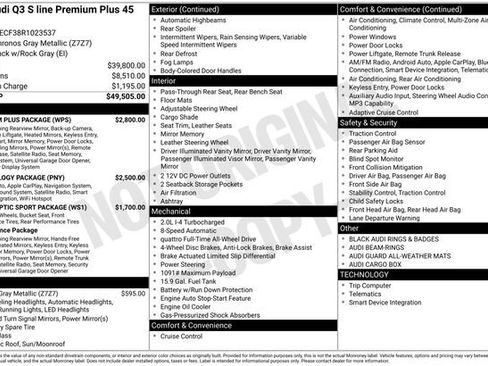 Used 2024 Audi Q3 2.0T Premium Plus w/ Premium Plus Package image 39