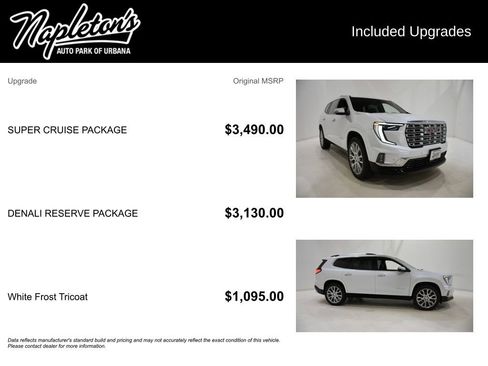 Used 2025 GMC Acadia Denali w/ Super Cruise Package AWD/4WD image 27