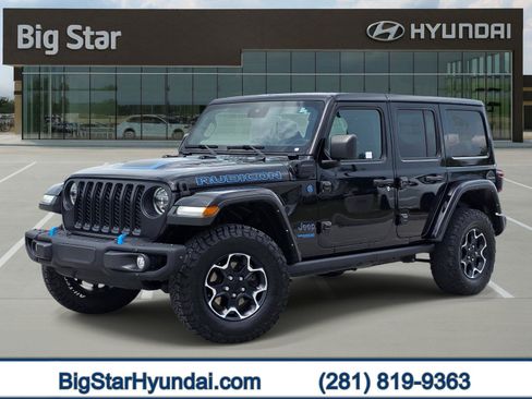 Used 2022 Jeep Wrangler Unlimited Rubicon 4xe w/ Steel Bumper Group AWD/4WD image 1