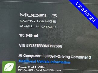 Used 2022 Tesla Model 3 Long Range AWD/4WD video 2