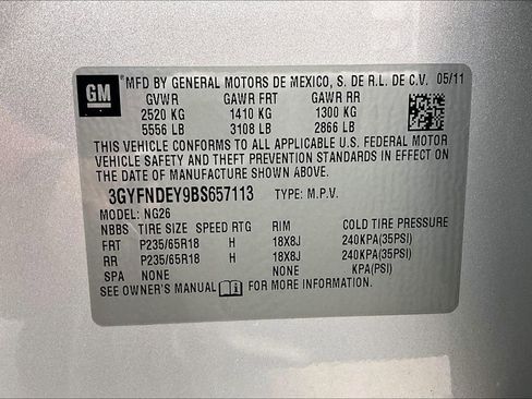 Used 2011 Cadillac SRX Luxury image 33