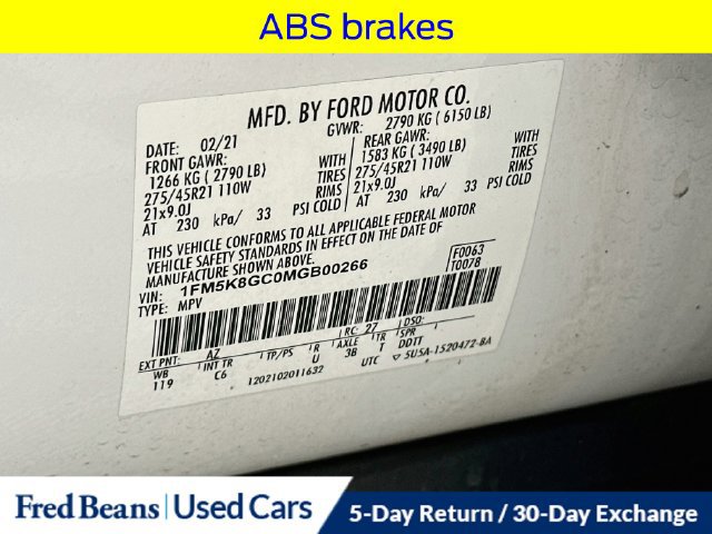 Used 2021 Ford Explorer ST w/ Equipment Group 401A AWD/4WD image 41
