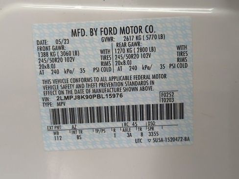 Used 2023 Lincoln Nautilus Reserve w/ Equipment Group 201A image 29