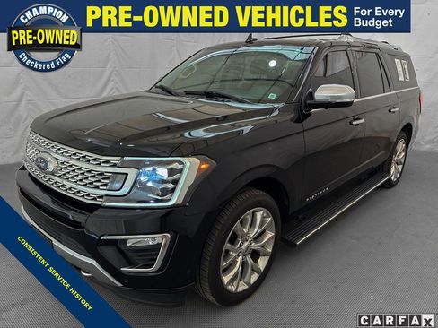 Used 2018 Ford Expedition Max Platinum AWD/4WD image 1
