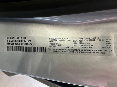 New 2026 Chrysler Pacifica Select w/ S Appearance Package AWD/4WD image 31