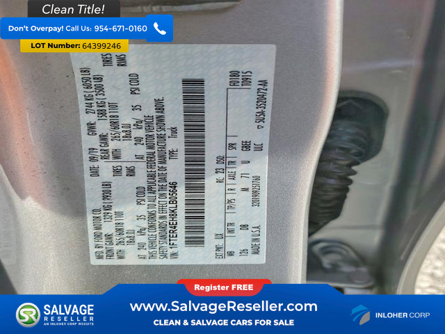 Used 2019 Ford Ranger Lariat w/ Trailer Tow Package RWD image 16