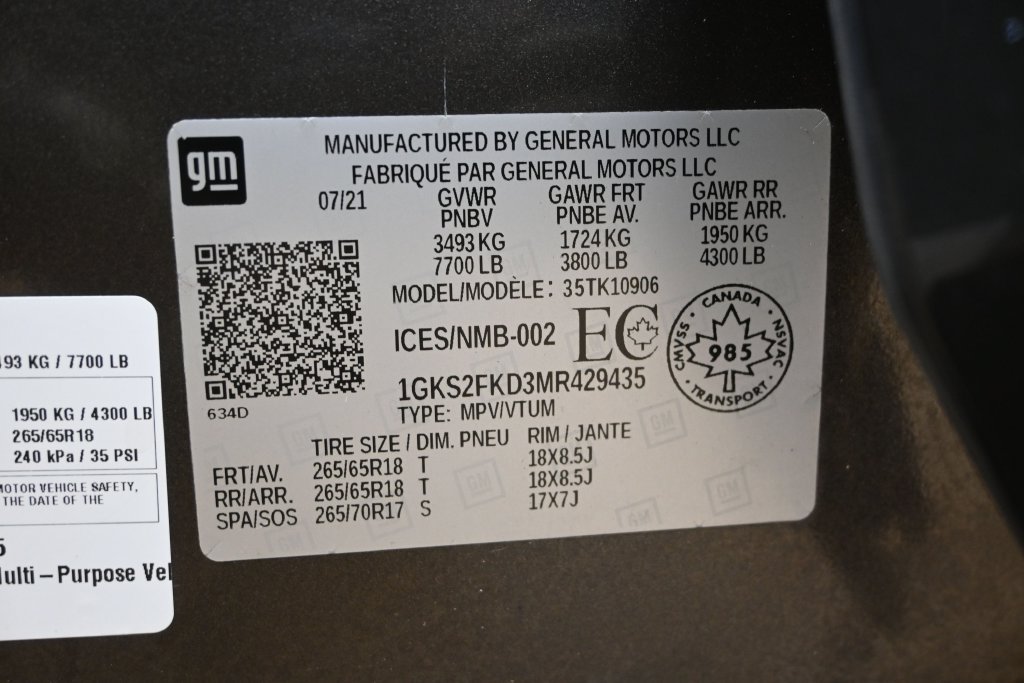 Used 2021 GMC Yukon XL SLE AWD/4WD image 32
