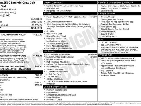 Used 2022 RAM 2500 Laramie image 17