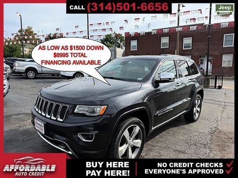Used 2014 Jeep Grand Cherokee Overland AWD/4WD image 1