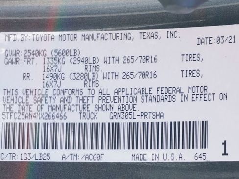 Used 2021 Toyota Tacoma TRD Pro image 55