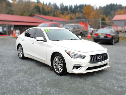 Used 2021 INFINITI Q50 Luxe