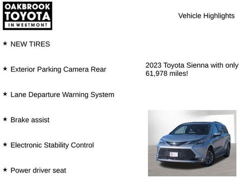 Certified 2023 Toyota Sienna XLE image 7