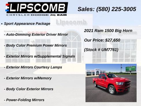 Used 2021 RAM 1500 Big Horn image 32