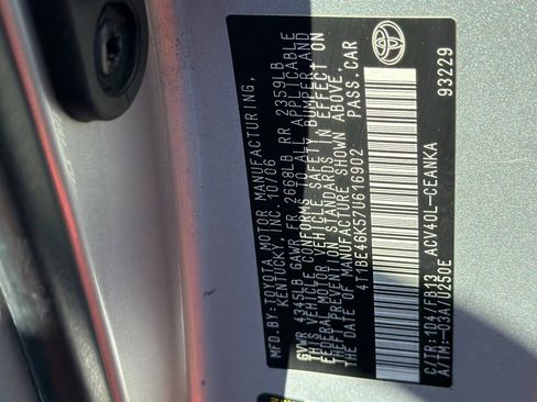 Used 2007 Toyota Camry LE image 19