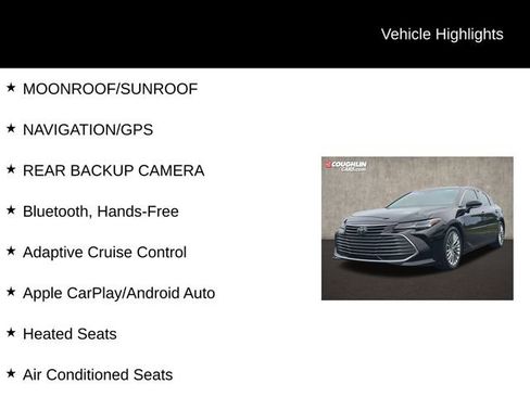 Used 2019 Toyota Avalon Limited FWD image 2