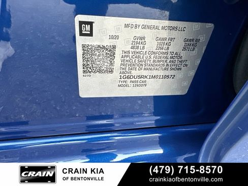 Used 2021 Cadillac CT5 Sport w/ Parking Package AWD/4WD image 31