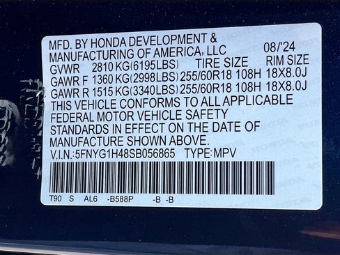 Used 2025 Honda Pilot EX-L image 33