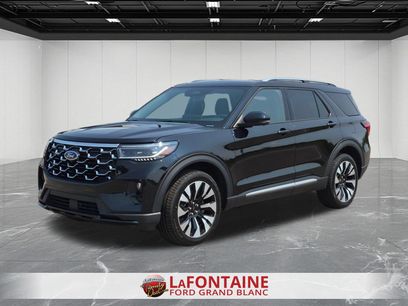 Certified 2025 Ford Explorer Platinum w/ LUX Leather Package