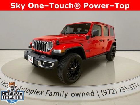Used 2025 Jeep Wrangler Unlimited Sahara w/ Safety Group AWD/4WD image 1
