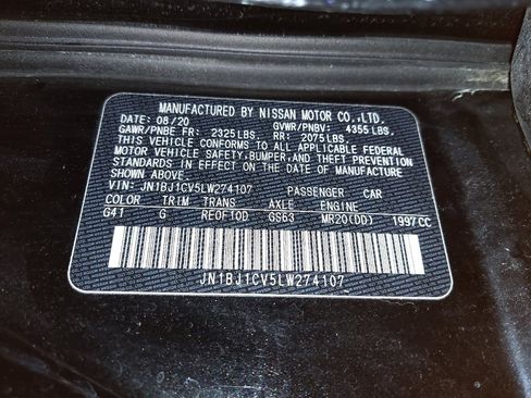 Used 2020 Nissan Rogue Sport S FWD image 33
