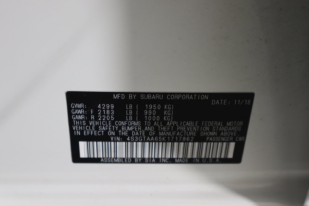 Used 2019 Subaru Impreza 2.0i AWD/4WD image 36