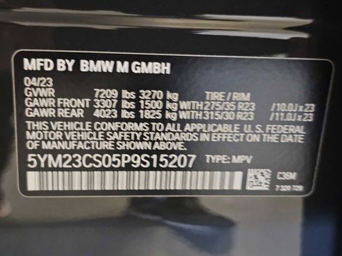 Used 2023 BMW XM AWD/4WD image 42