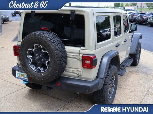 Used 2022 Jeep Wrangler Unlimited Rubicon 4xe w/ Steel Bumper Group AWD/4WD image 6