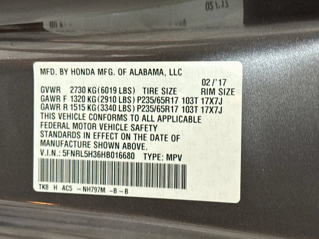 Used 2017 Honda Odyssey SE image 35