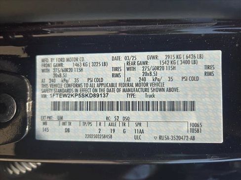 Used 2025 Ford F150 STX w/ Equipment Group 200A RWD image 23
