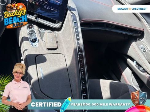 Used 2023 Chevrolet Corvette Stingray Premium Cpe w/ Engine Appearance Package RWD image 21
